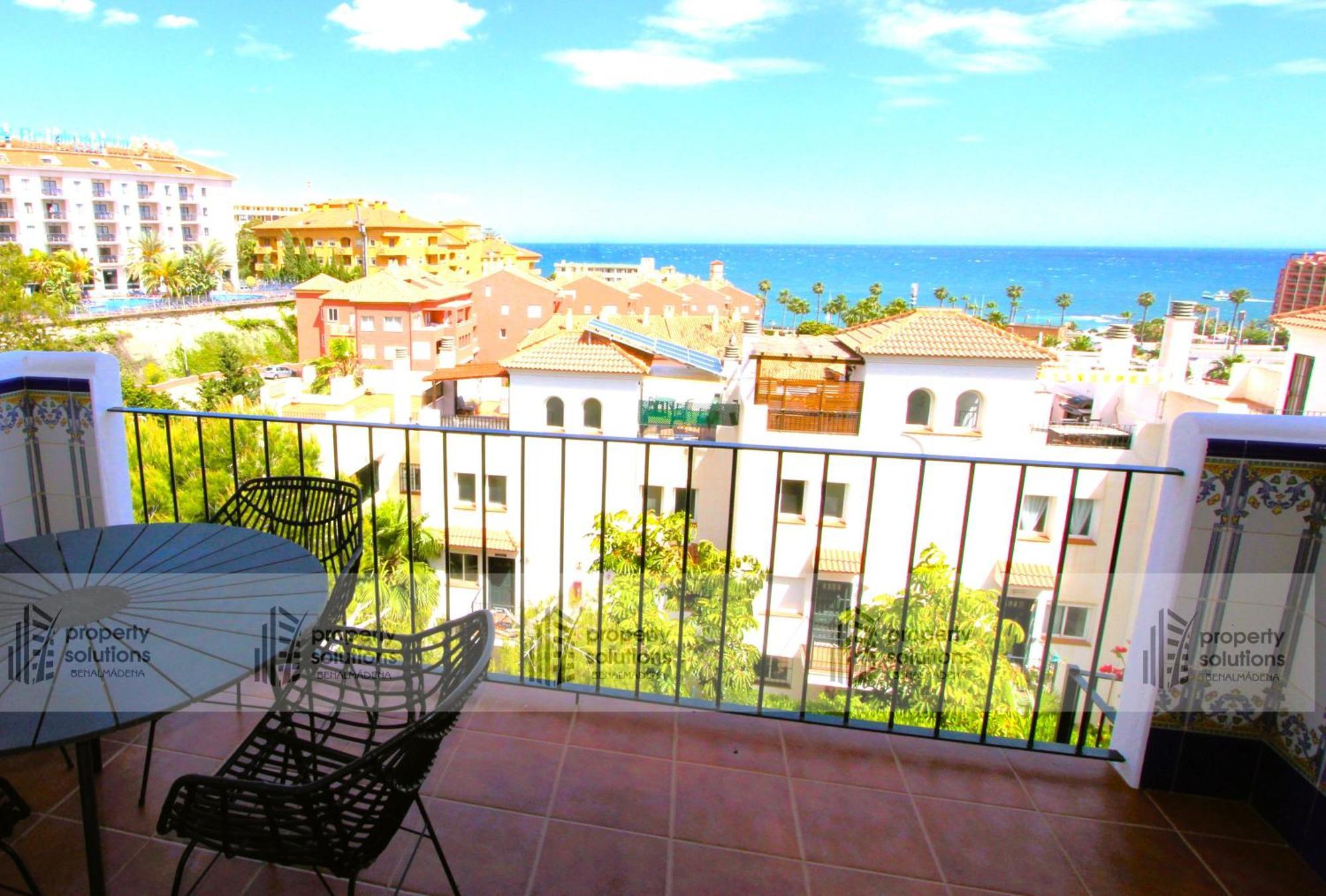 Appartement Lomas De Mena, 21 - Atico Con Vistas Al Mar - Piscina Y Barbacoa - Parking Gratis - Excelente Conexion Wifi à Benalmádena Extérieur photo